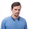 Bluetooth наушники stereoBand, ver.2, черные с логотипом