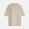 Футболка оверсайз женская Boxy Women, бежевая (льняная), размер XS