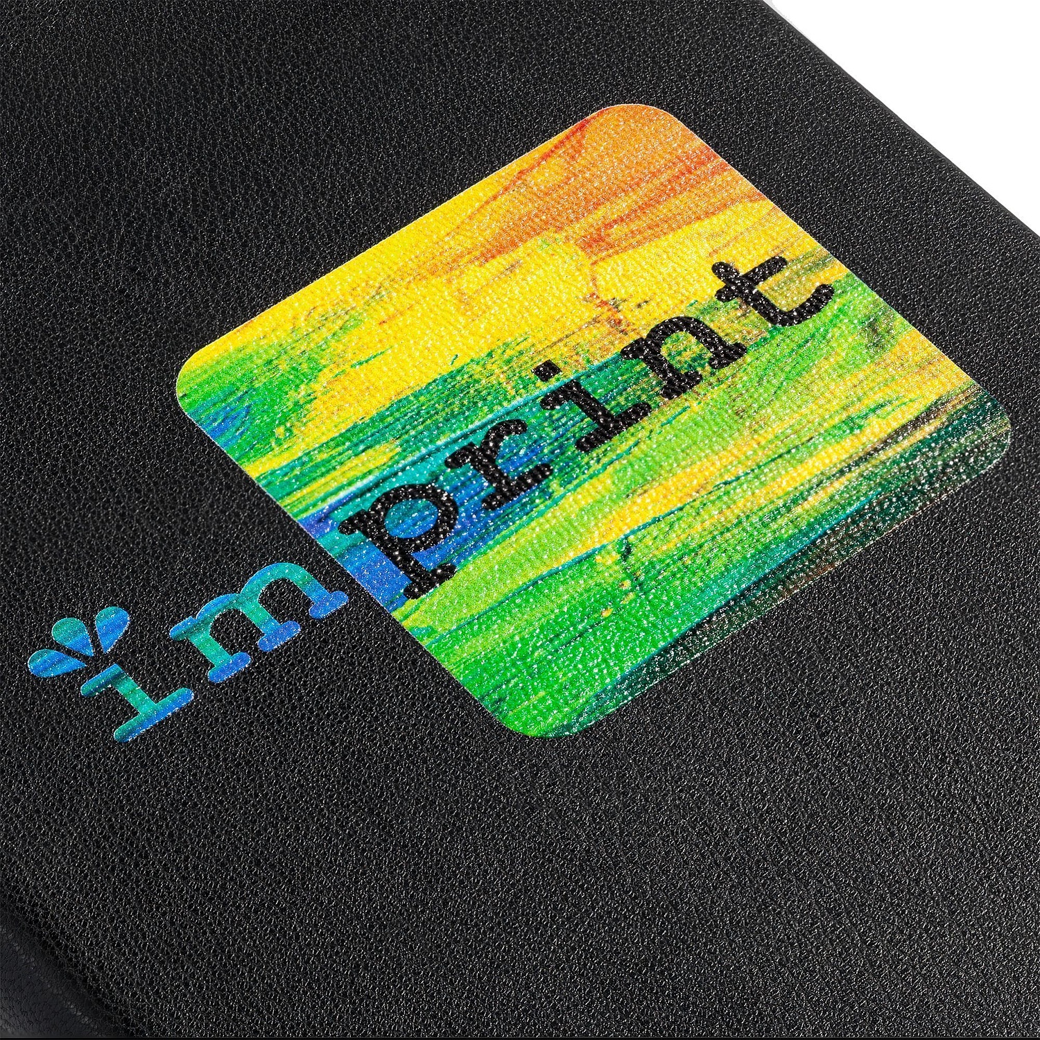 Ежедневник Chillout Mini, недатированный, черный с логотипом