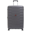 Чемодан Skyline L, серый с логотипом