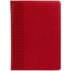 Ежедневник Prizma, недатированный, красный с логотипом