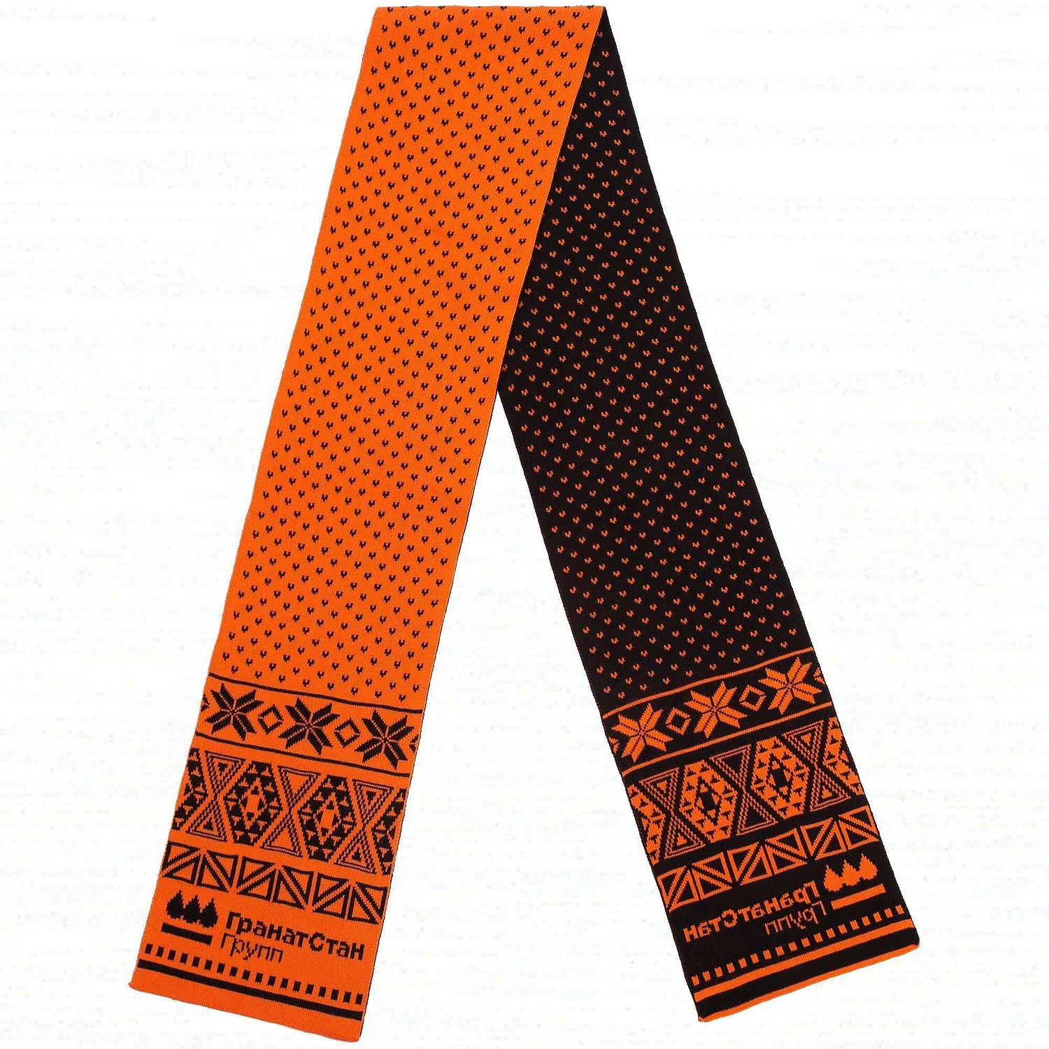 Шарф на заказ Tricksy Light, M, акрил с логотипом