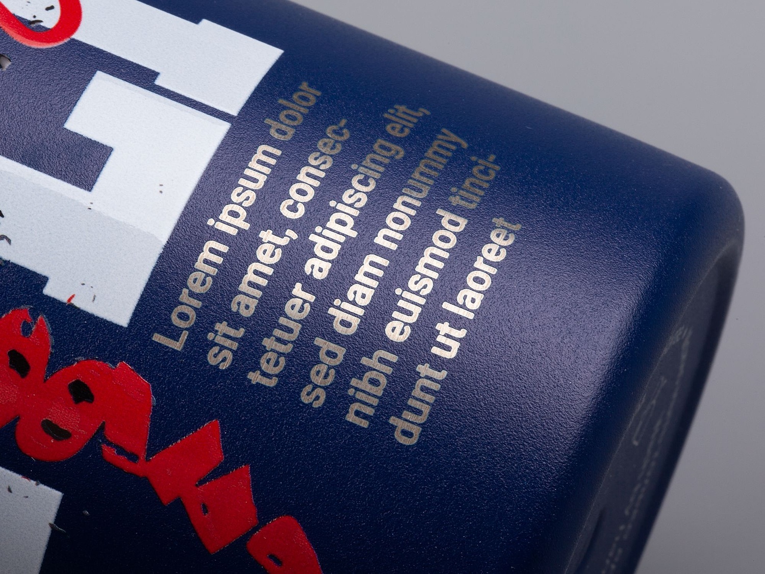 Термостакан Hardproof, синий с логотипом