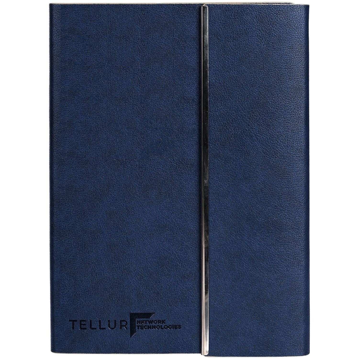 Ежедневник Petrus Flap, недатированный, синий с логотипом