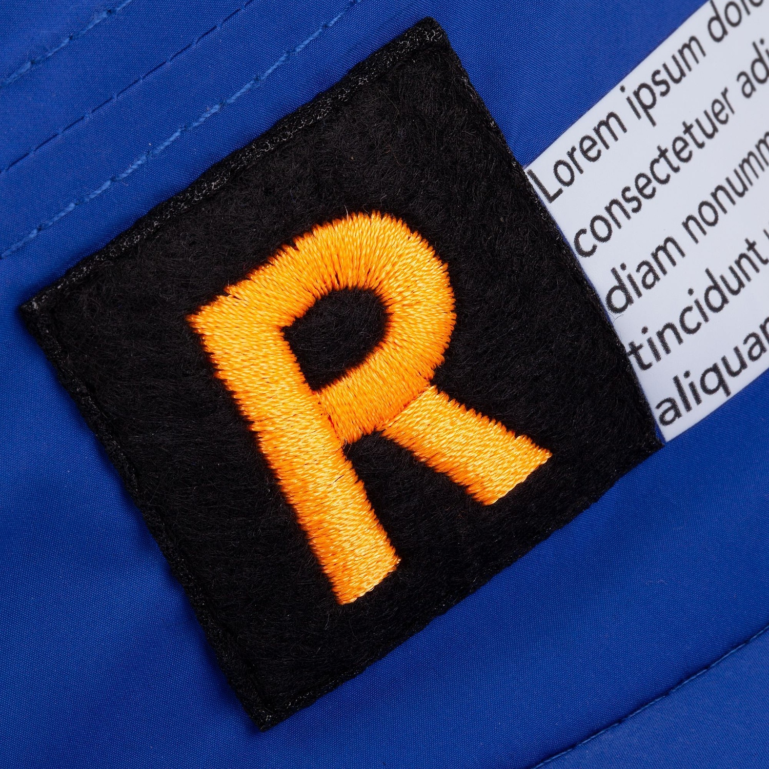 Бейсболка Ben Mac, ярко-синяя с логотипом