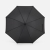 Зонт-трость Simple Golf, черный с логотипом