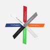 Основа для ремувки из ПВХ Tenero, красная с логотипом