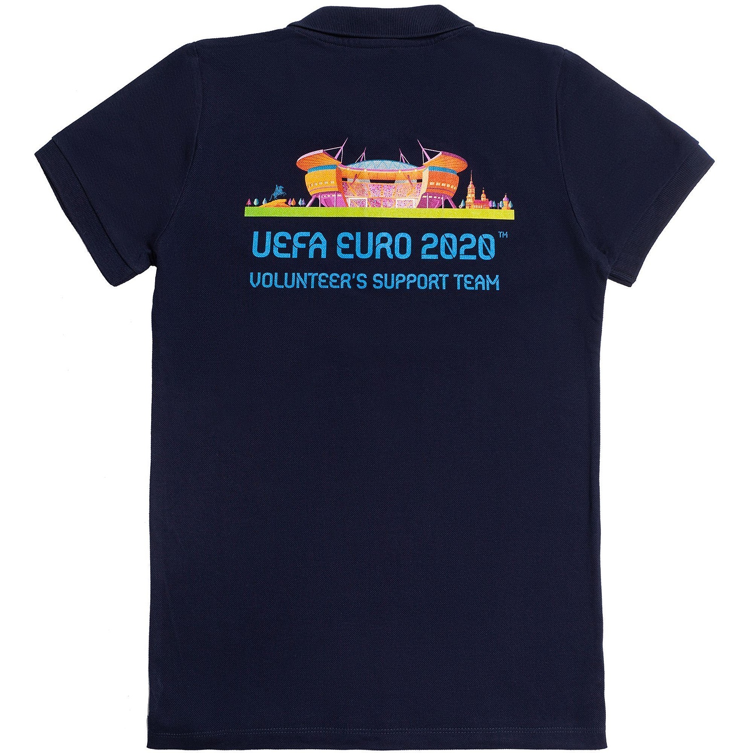 Рубашка поло мужская Virma Light, фиолетовая с логотипом