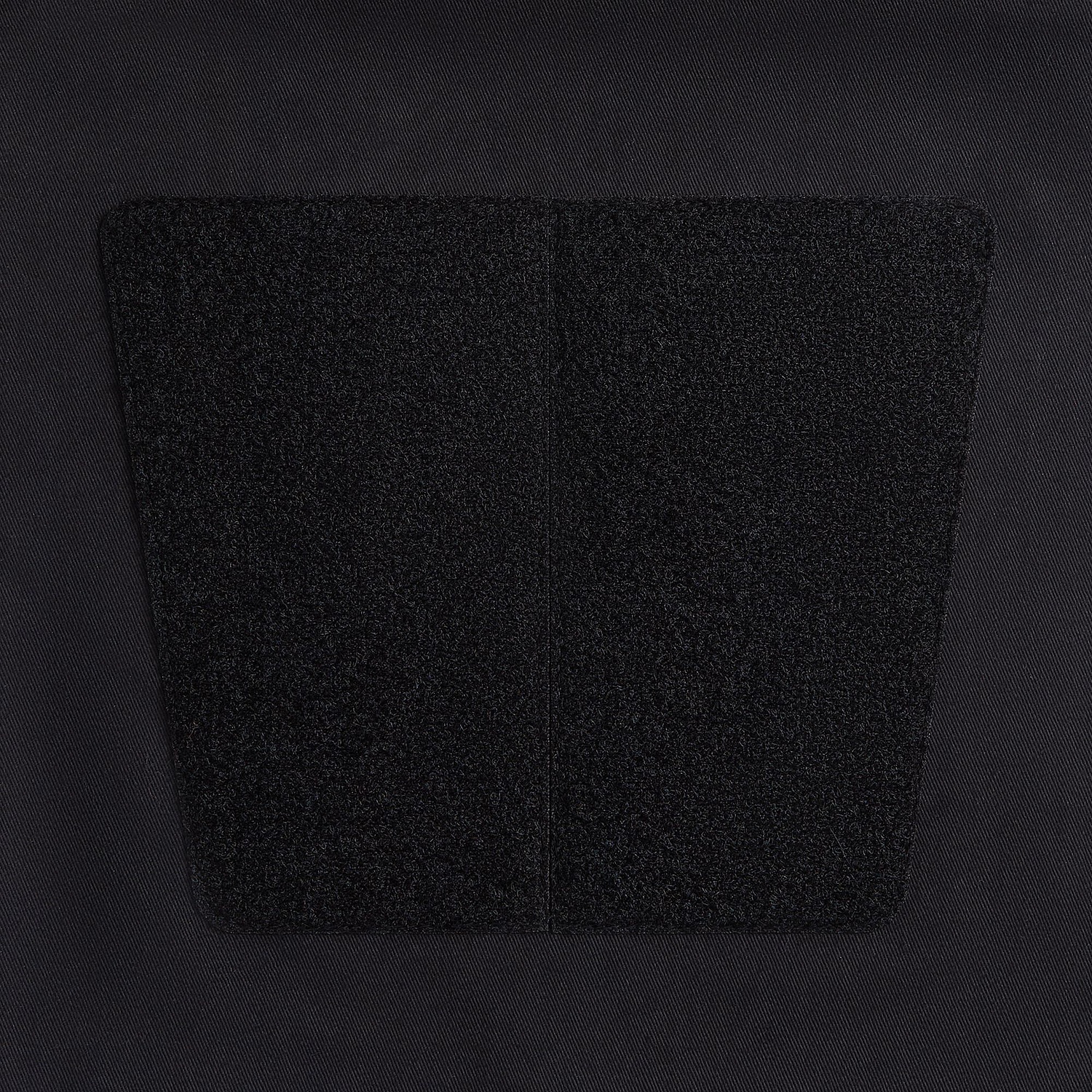 Основа Velkro L для крепления шевронов на липучке, черная с логотипом