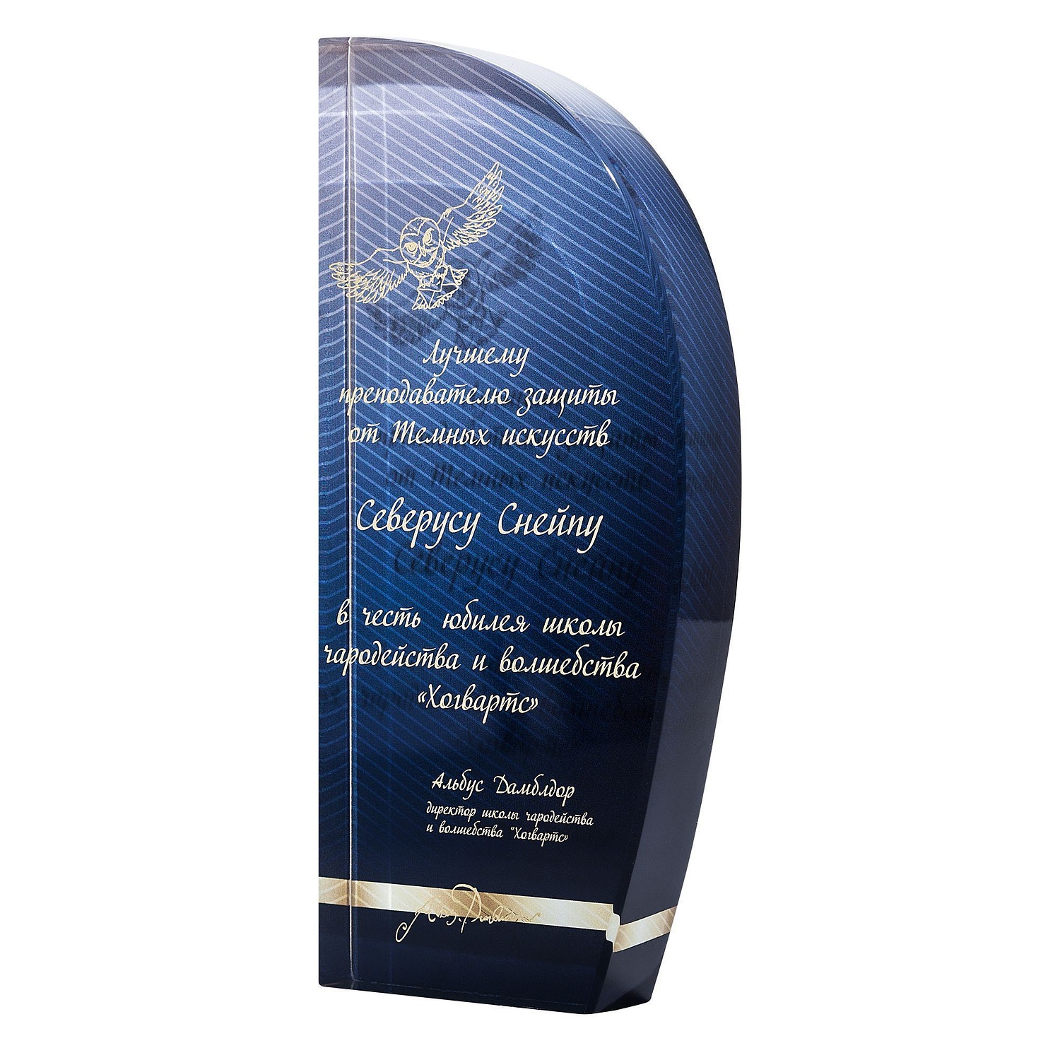 Награда «Попутный ветер» с логотипом