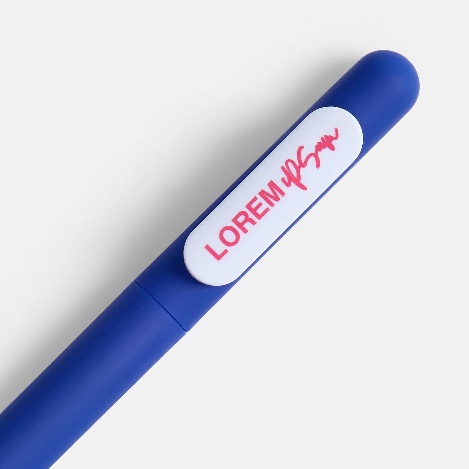 Набор Flat, синий с логотипом