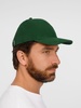 Бейсболка Buffalo, темно-зеленая с логотипом