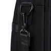 Сумка для ноутбука Santiago Nylon, черная с логотипом