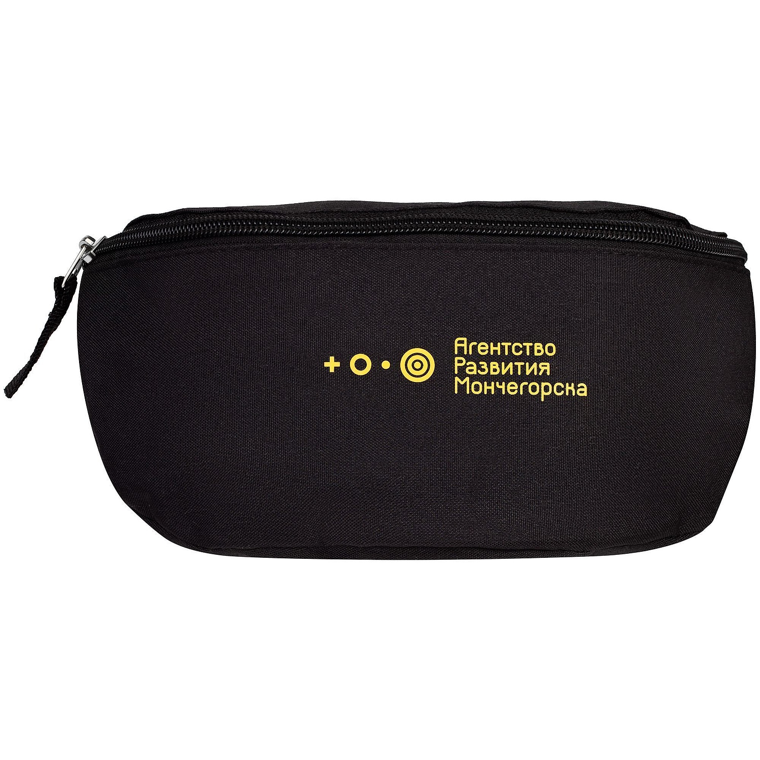 Поясная сумка Handy Dandy, черная с логотипом