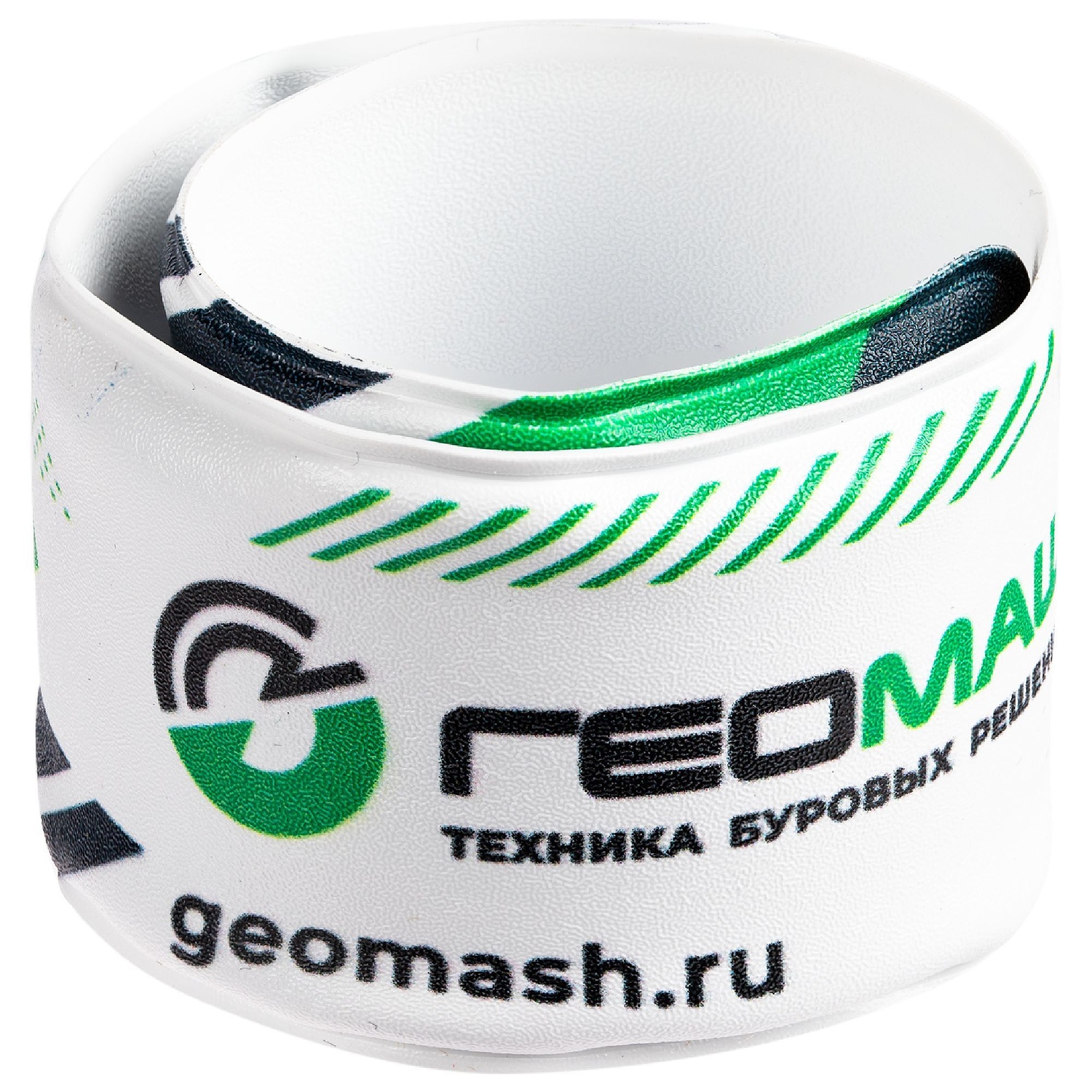 Браслет Slap с печатью на заказ с логотипом