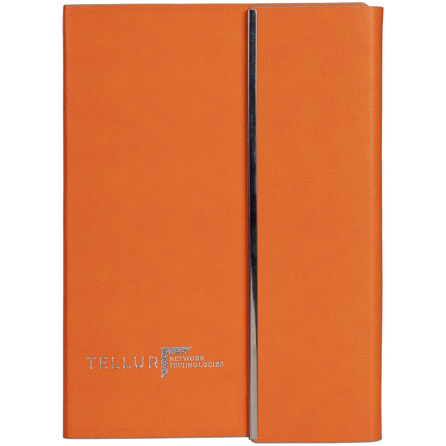Ежедневник Petrus Flap, недатированный, оранжевый с логотипом