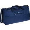 Сумка дорожная складная Global TA, синяя с логотипом