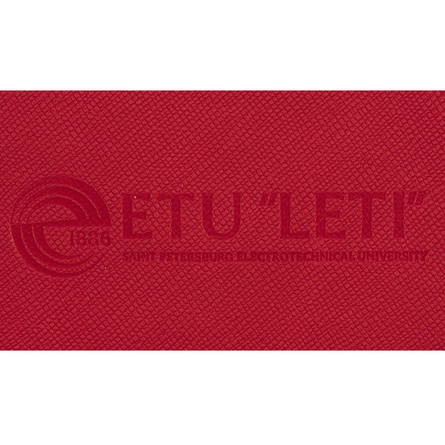 Багажная бирка Devon, красная с логотипом