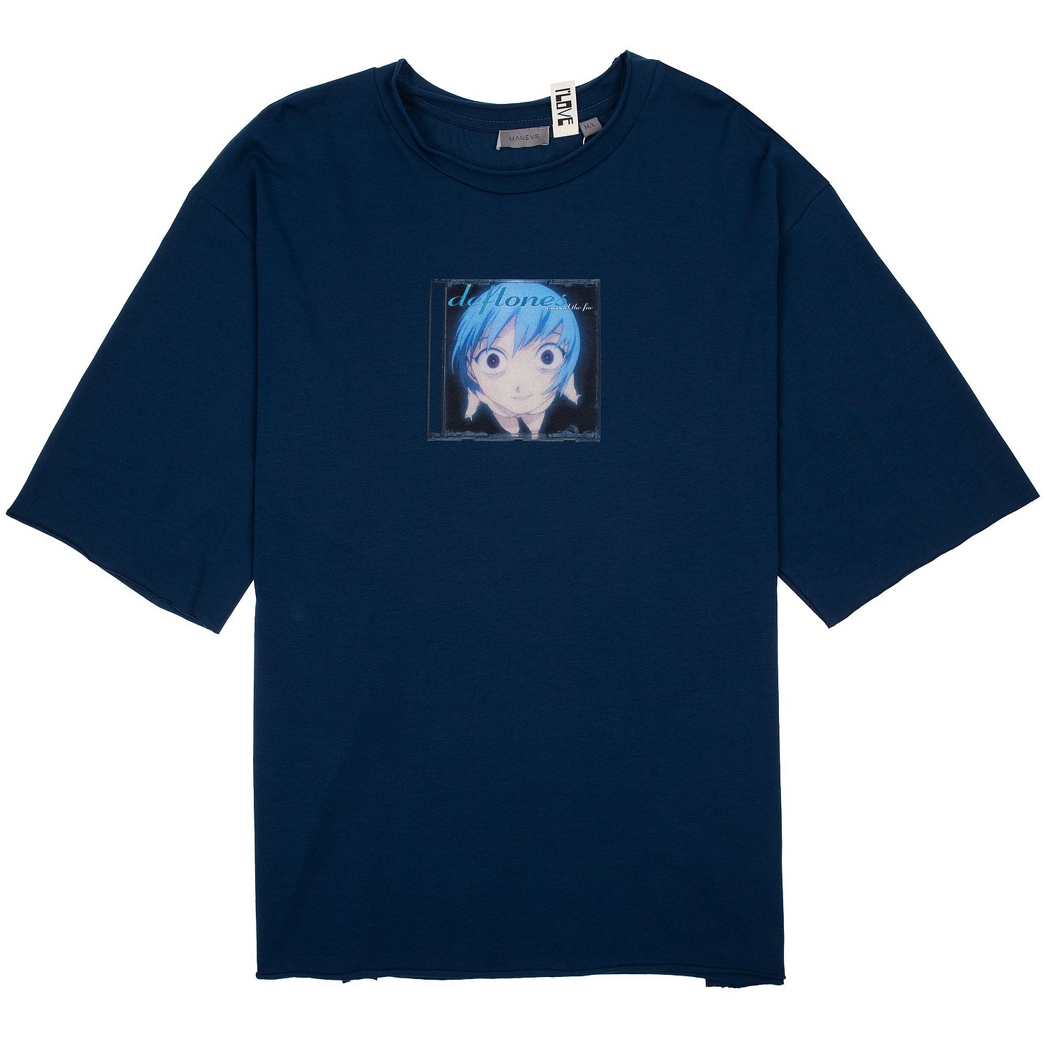 Лейбл хлопковый Doni, S, неокрашенный с логотипом