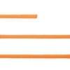 Круглый шнур Lasso L, оранжевый неон, 150 см с логотипом
