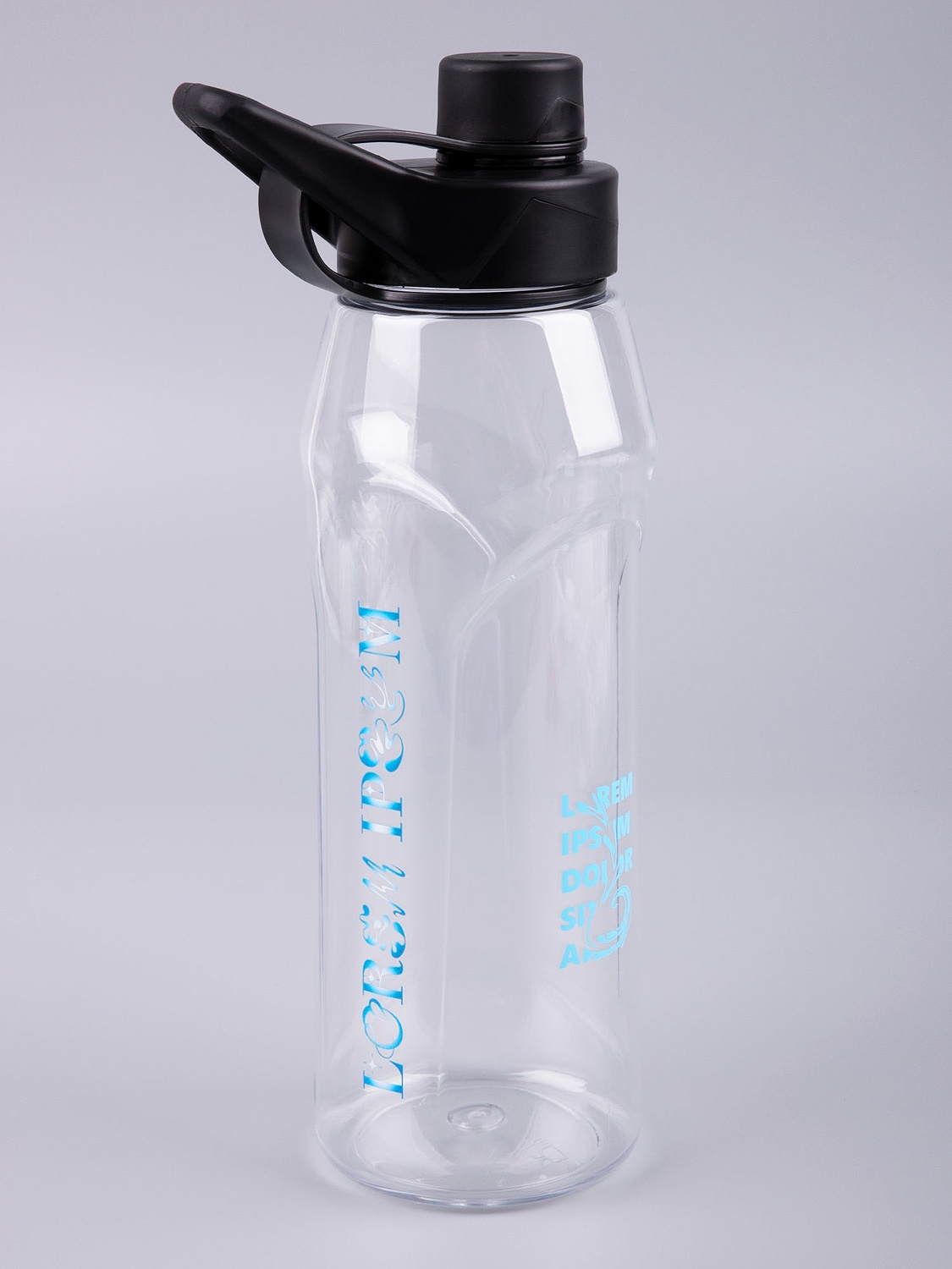 Бутылка для воды Primagrip, прозрачная с логотипом