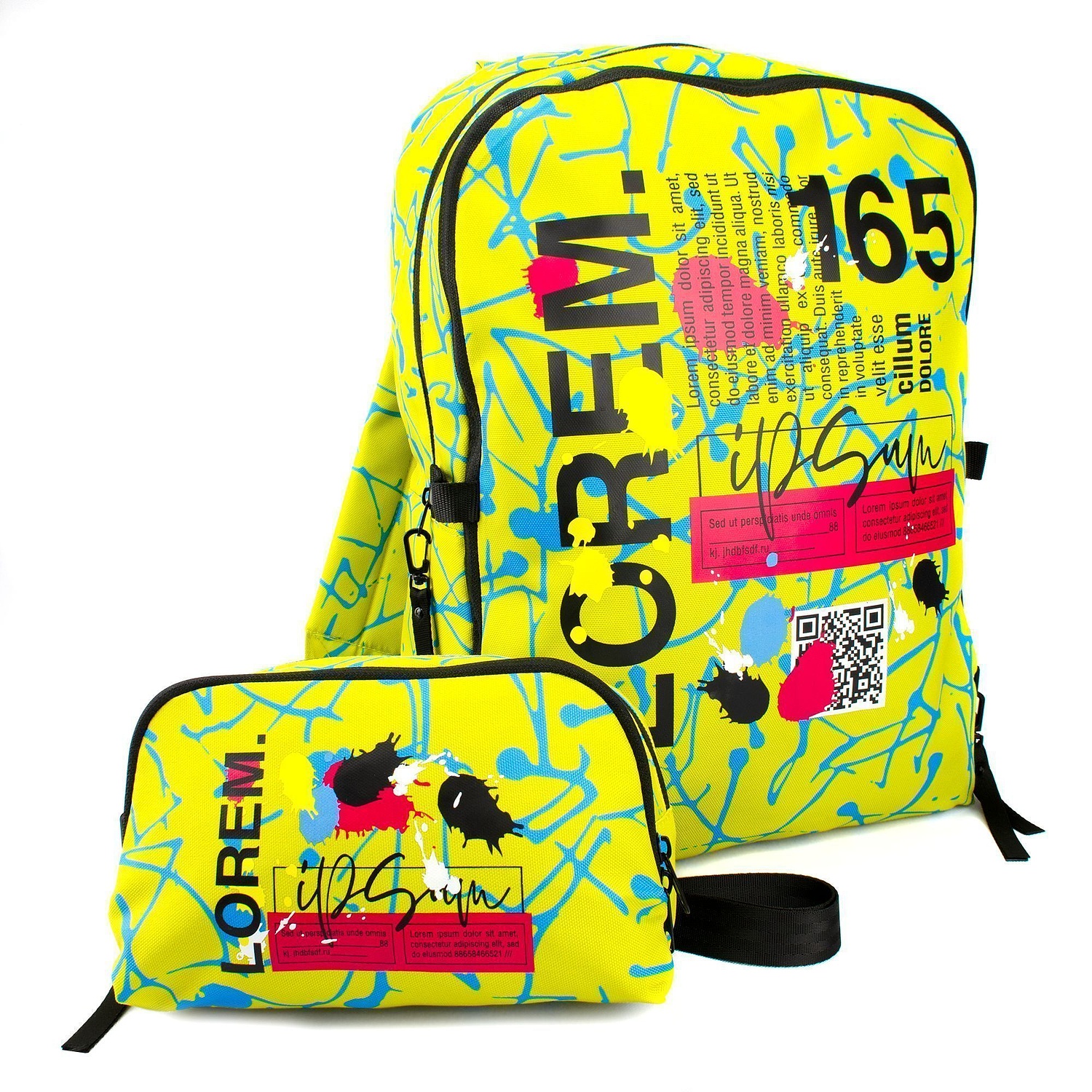 Рюкзак Doodles с логотипом