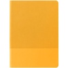 Ежедневник Vale, недатированный, желтый с логотипом