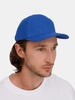 Бейсболка Long Beach, ярко-синяя с логотипом