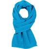 Шарф Amuse, бирюзовый с логотипом