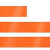 Лента сатиновая Satin 20 L, оранжевая, 130 см с логотипом