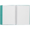 Ежедневник Spring Touch, недатированный, бирюзовый с логотипом