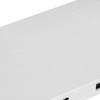 Станция беспроводной зарядки с часами fullStack, белая с логотипом