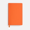Ежедневник Shall Light, недатированный, оранжевый с логотипом