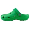 Сабо женские Krokki, зеленые с логотипом