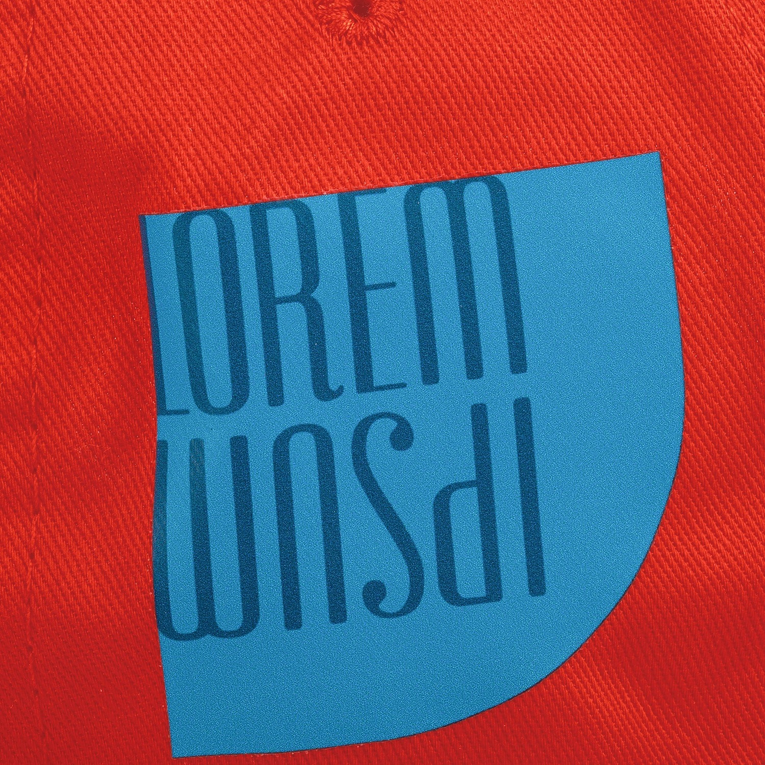 Бейсболка Apollo, красная