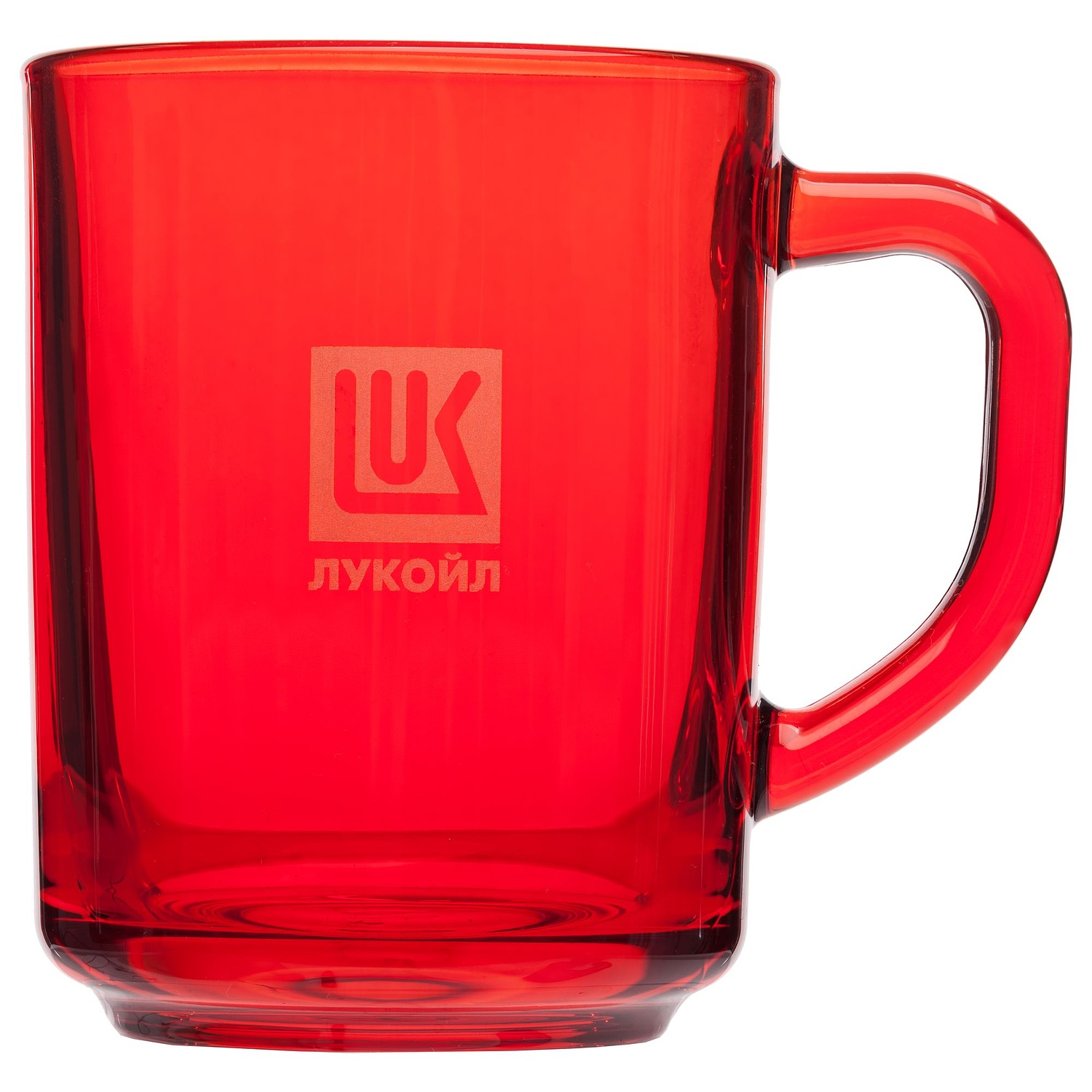 Кружка Enjoy, красная с логотипом