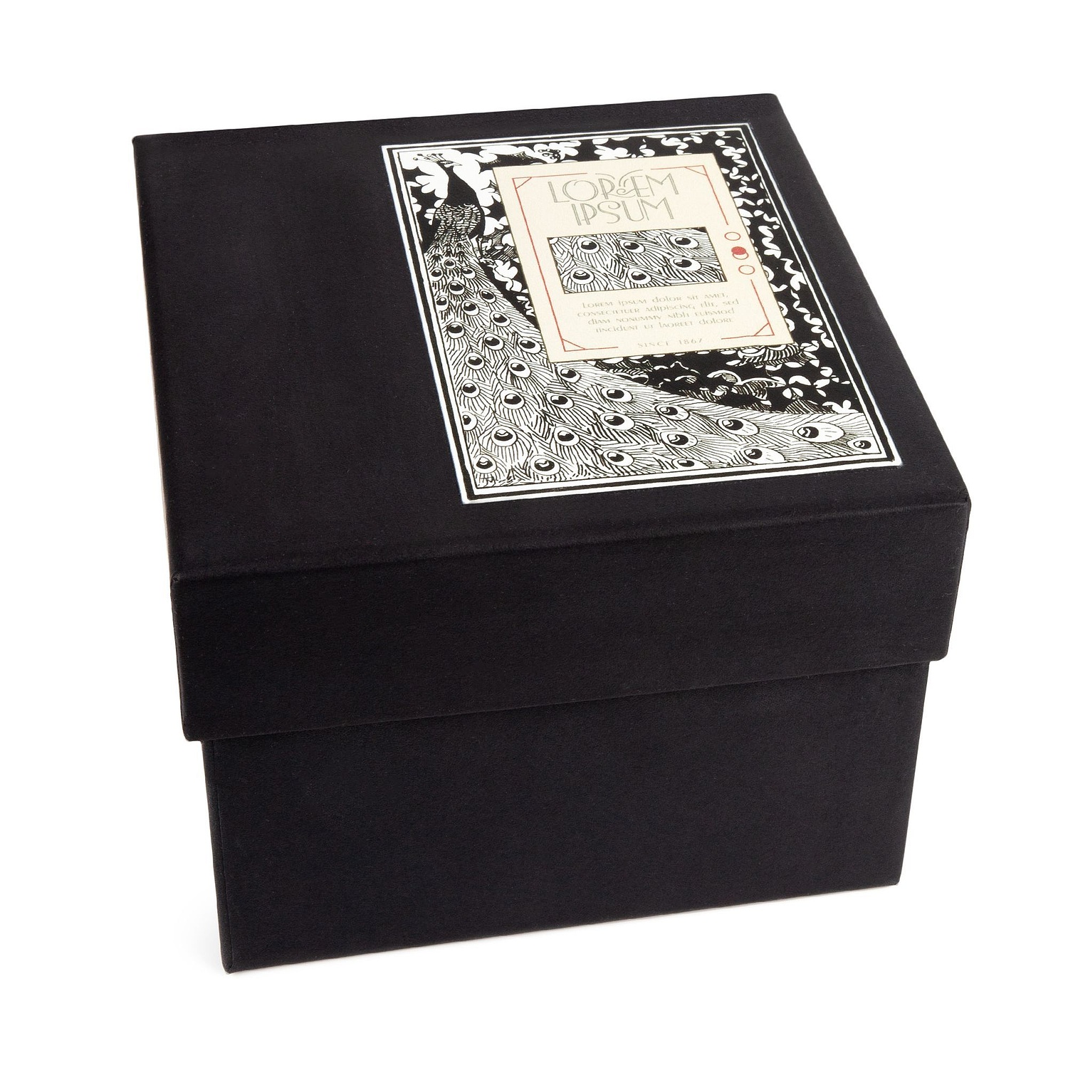 Кофейная пара Select, белая с серебристой отводкой