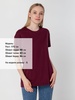 Футболка Regent 150 бордовая, размер XL