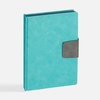 Ежедневник Grande Strap на заказ, датированный, бирюзовый с логотипом