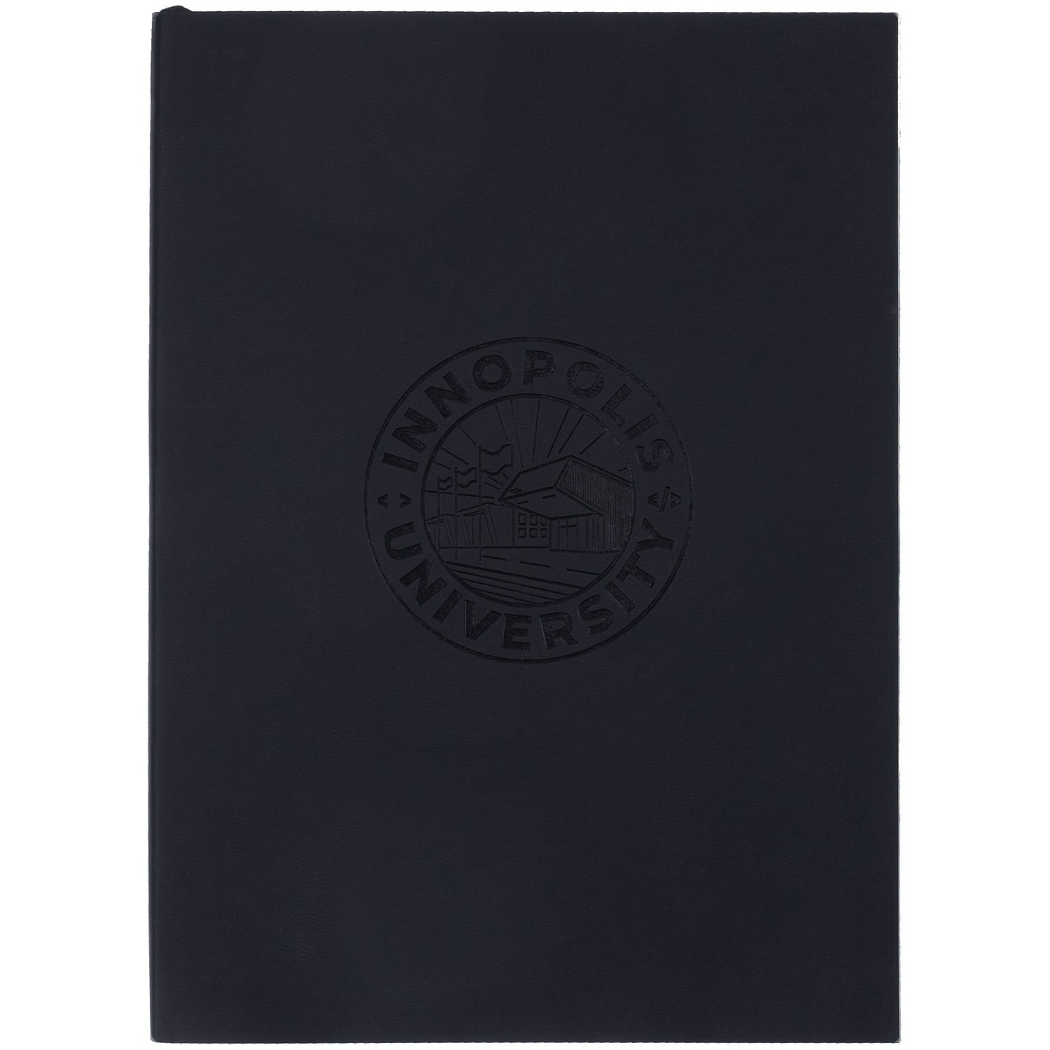 Набор Flat White, черный с логотипом