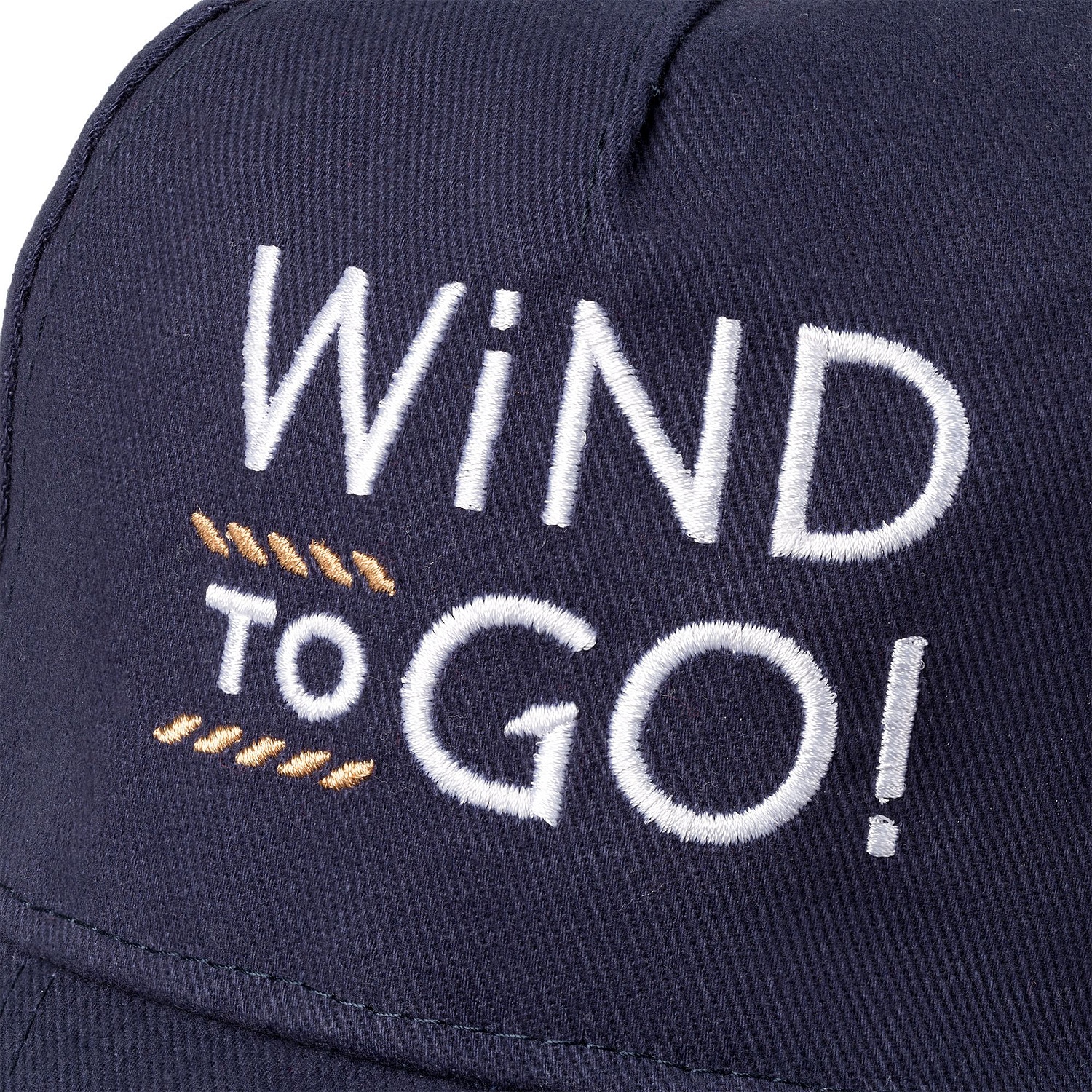 Бейсболка Long Beach, темно-синяя с логотипом