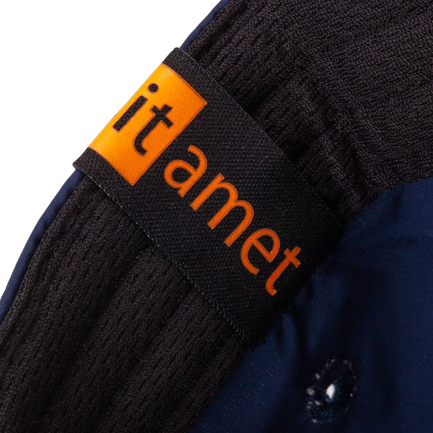 Бейсболка Ben Mac, темно-синяя с логотипом