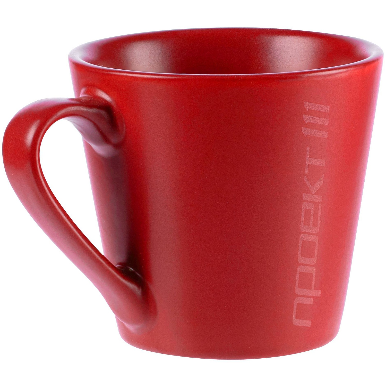 Кружка Modern Bell, матовая, красная
