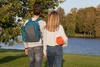 Плед для пикника Comfy, желтый с логотипом