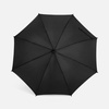 Зонт-трость Standard, черный с логотипом