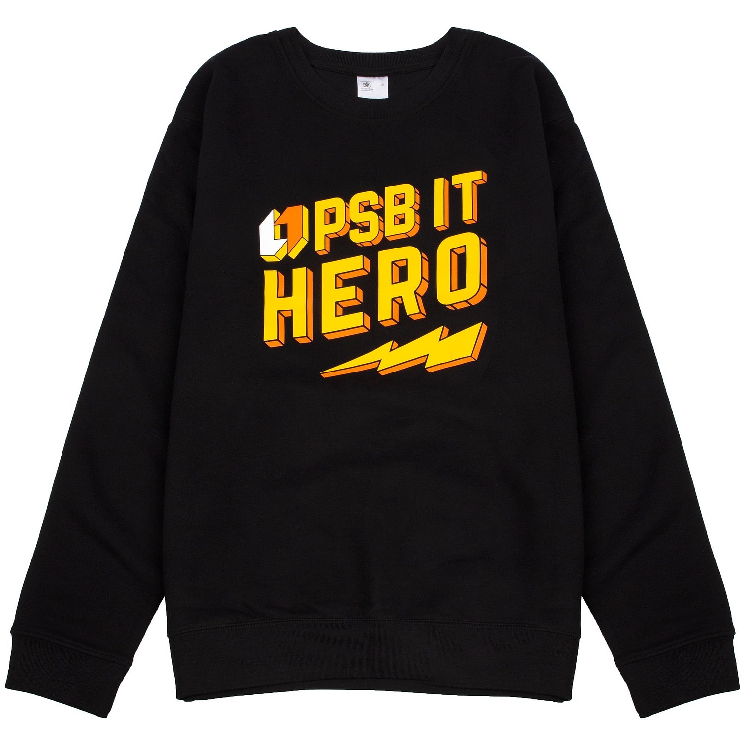 Свитшот унисекс King, темно-серый с логотипом