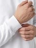 Свитшот Basic, белый с логотипом
