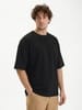 Футболка Oversize Premium 210, черная с логотипом