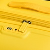 Чемодан Logoduck XL, желтый с логотипом