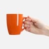 Кружка Good Morning, оранжевая с логотипом